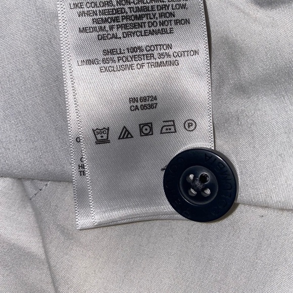 Columbia Men Washed Out Chino Flat Front Short Outdoor Hiking Gorpcore Waist 34 - Picture 6 of 6